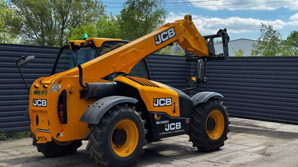 Телескопічний навантажувач JCB 531-70 2018 р. 55 кВт. 4585 м/год.