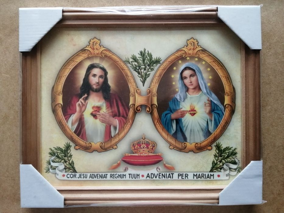 Obrazek Jezus Maryja 23cm x 28cm