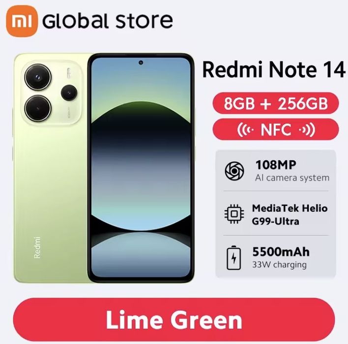 Redmi note 14 nfc 8/128