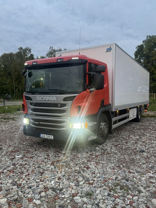 Scania P280 chłodnia 3-strefowa | 1 właściciel | ASO | 271 tys. km