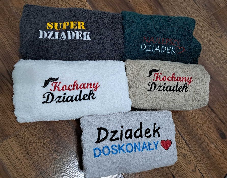 Ręczniki z haftem komputerowym