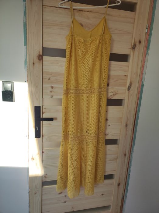 Sukienka lato koronka TRUSSARDI