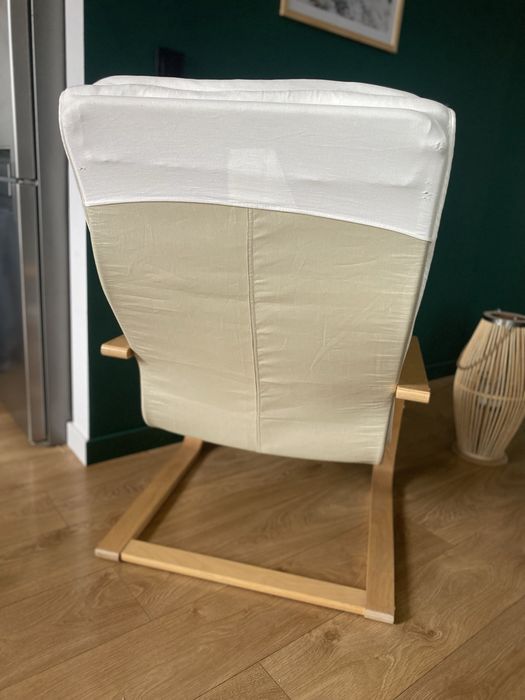 Fotel Pello Ikea bujak - Holmby naturalny