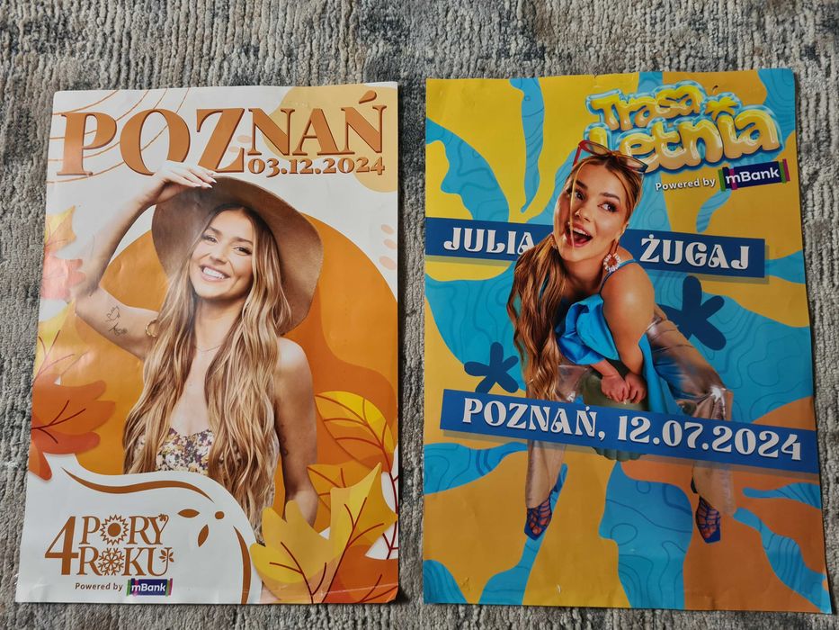 Zestaw Merch Julia Żugaj - 52 elementy + 2 plakaty gratis!!!