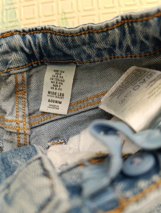 Джинси кльош Altun kids, палаццо H&M, 128-134см