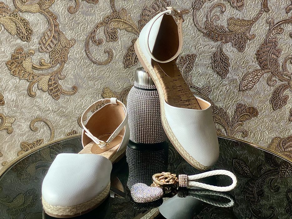 Кожаные Свадебные туфли NEXT. Туфли невесты. Туфельки. Босоножки.