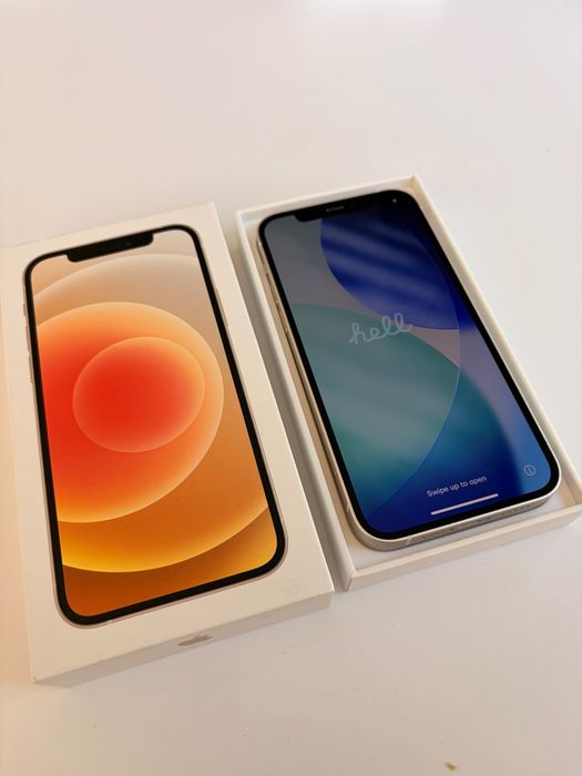 iPhone 12 Biały 64 GB | Bateria 79 % | Super stan