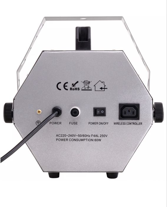 Maszyna bąbelkowa Showlite BM-60 z pilotem