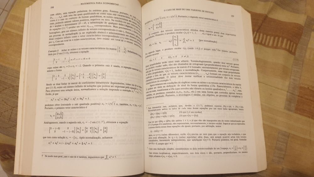 Livro Mathematic for Economic Analisys