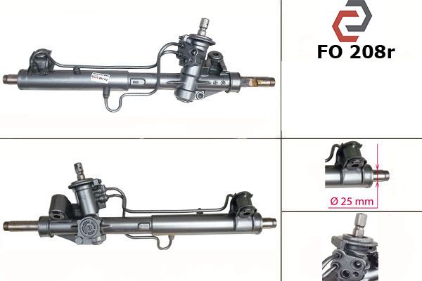 Відреставрована рульова рейка з гарантією до 6міс (ремонт, обмін)