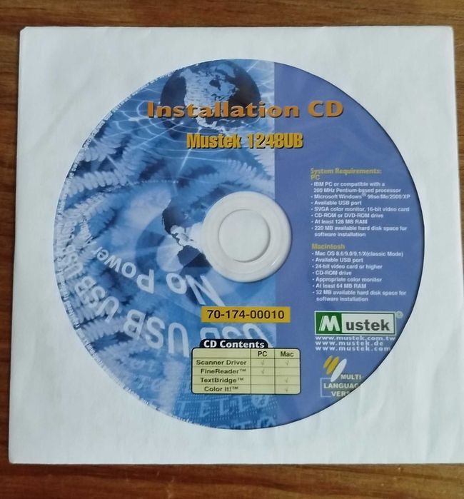 Scanner Mustek 1248 UB