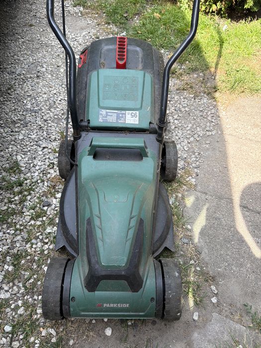 Kosiarka elektryczna parkside lidl z koszem