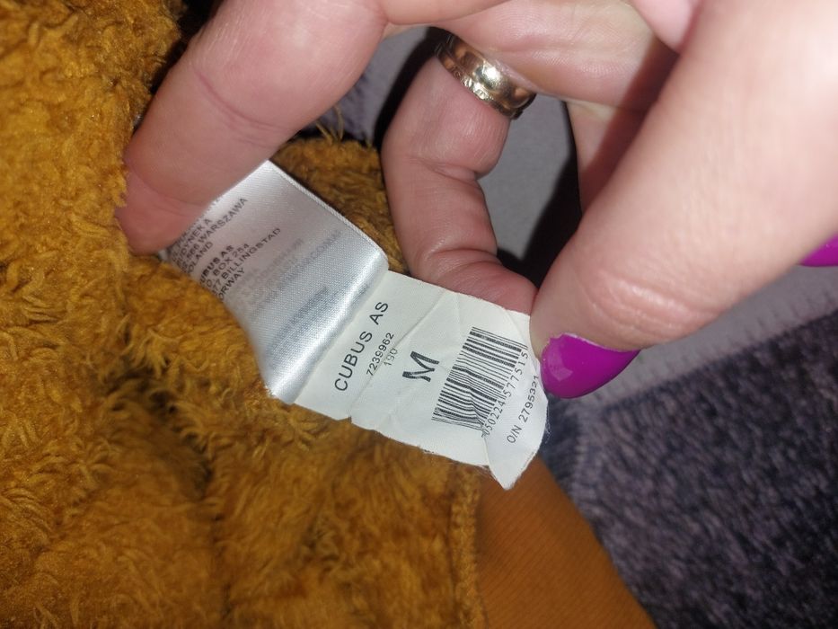 Bluza kangurek śliczny rudy kolorek