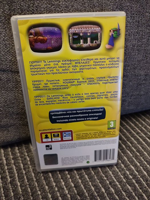 Jogo lemmings psp