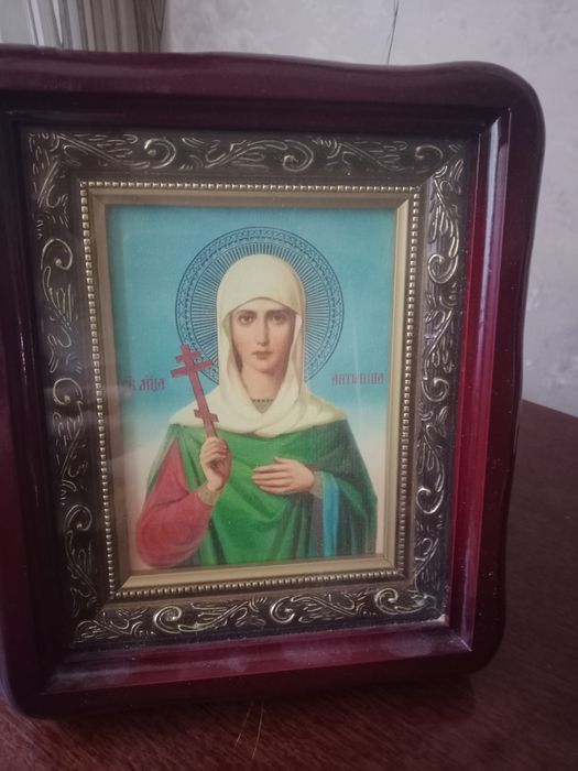 Ікона великомучениця Антоніна в кіоті