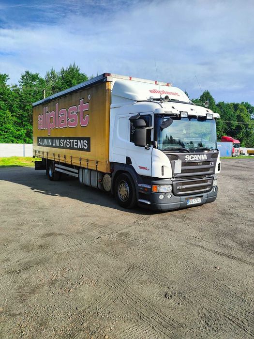 Scania R310 Automat plandeka 21mpal 8.5m firanka