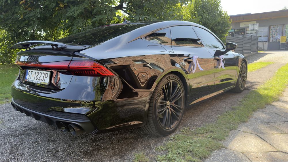Audi A7 do ślubu z kierowcą | Auto na wesele | Śląsk