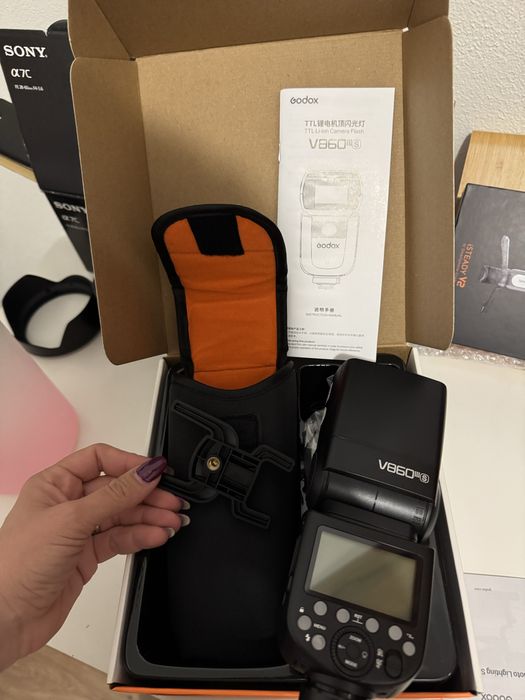 Flash Godox v860iii S Kit NOVO
