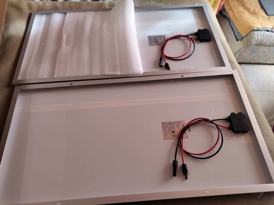 [NOVO] Par de Painéis Solares 240W Monocristalinos - Na Caixa