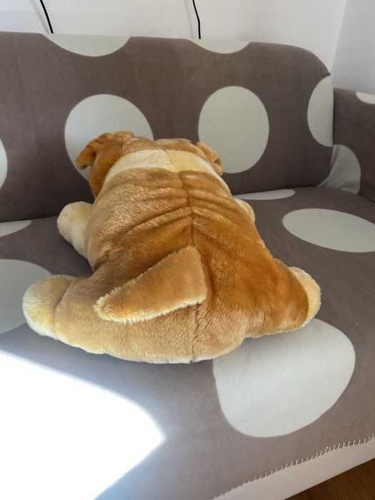 Peluche cão amarelo