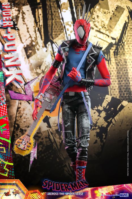 Фигурка 1/6 hot toys mms 726 ACROSS THE SPIDER-VERSE – SPIDER-PUNK