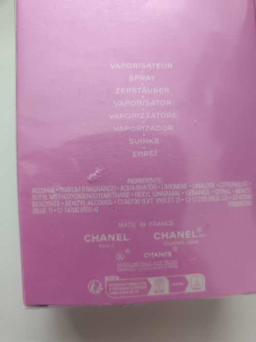 Perfumy damskie  Chanel chance