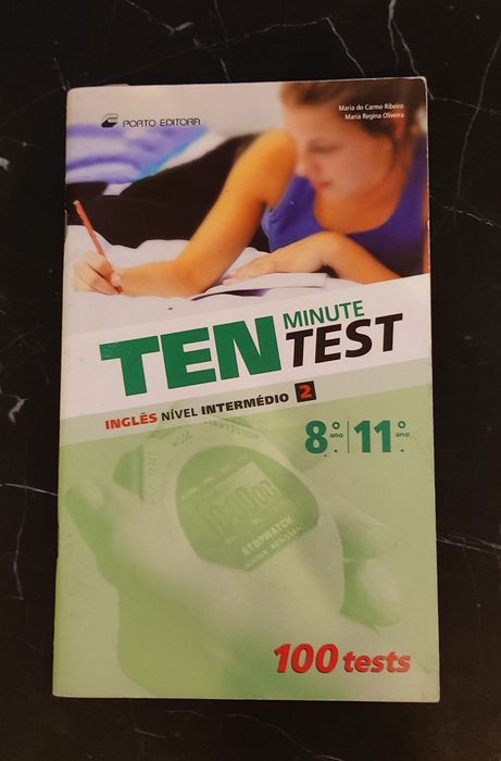 3 Livros: Ten Minute Test - Inglês