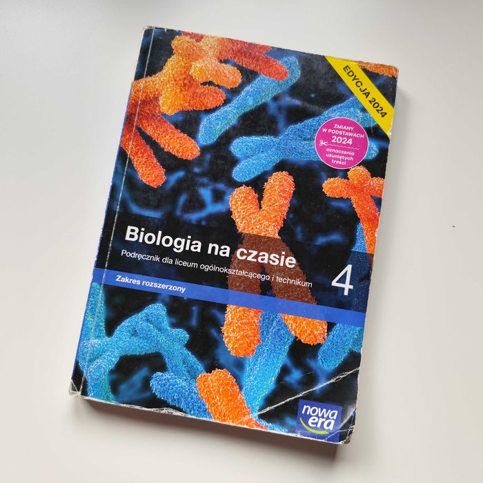 Biologia na czasie 4 podręcznik zakres rozszerzony