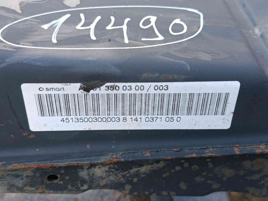 Charriot frente SMART ForTwo Coupé (451)