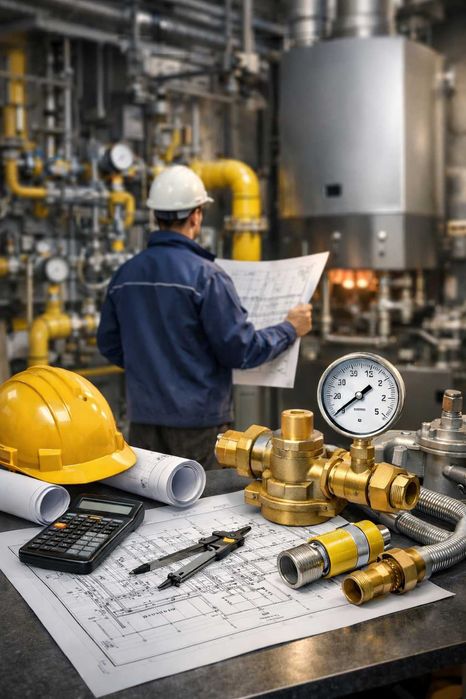 Projekty instalacji, przyłączy i sieci gazowych - ATRAKCYJNE CENY