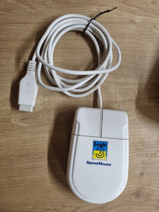 Retro Mysz logic3 Atari ST i Commodore Amiga myszka speed Mouse kulka