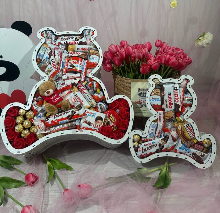 Подарок на 8 марта/ бокс со сладостями / подарок девушке/Одесса