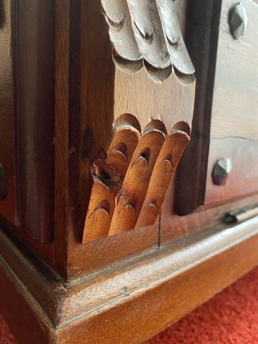 Pequena arca/ Baú Rústico