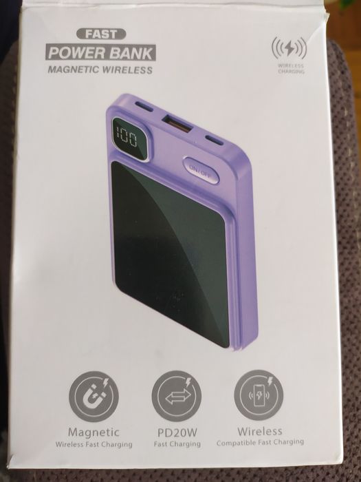 Ładowarka 22,5W i power bank -bezprzewodowa