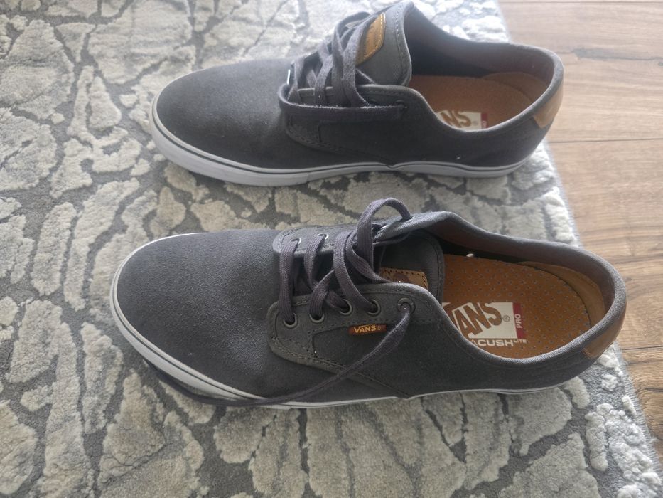 Trampki vans skórzane