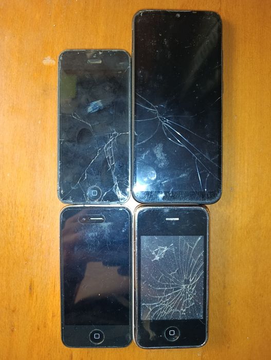 iPhone 5, iPhone 4, iPhone 3, Huawei 7a
