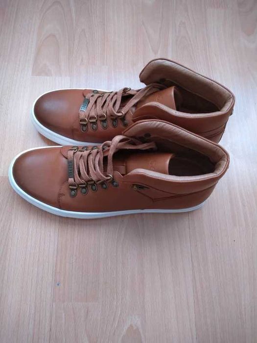 Buty Skórzane r.42 za kostkę ,męskie