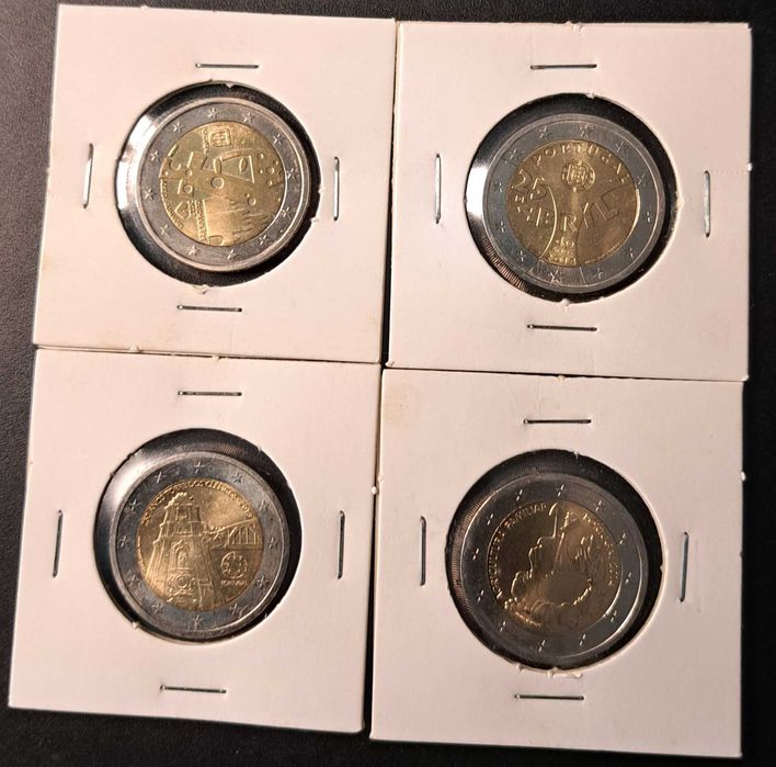 Moedas comemorativas UNC - 2 euro – PORTUGAL