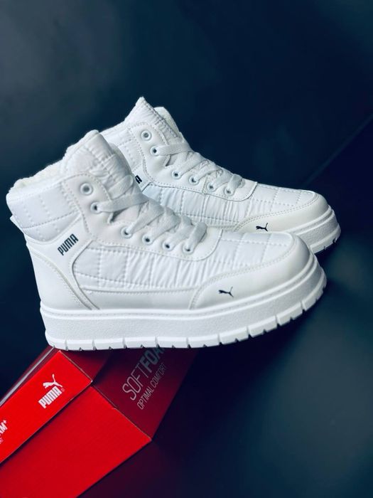 Кроссовки Puma женские теплые / оьувь на зиму женская/ кросівки пума