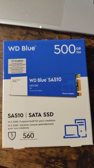 Dysk SSD WD Blue SA510 500 GB, M.2 2280 - promocja