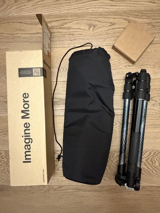 Nowy Statyw Manfrotto Element MII MKELMII4BK