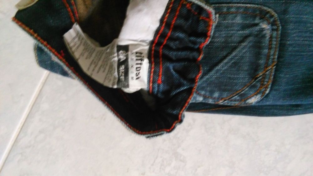Calças de ganga + Camisa de Criança - 8 Anos - marca Tiffosi