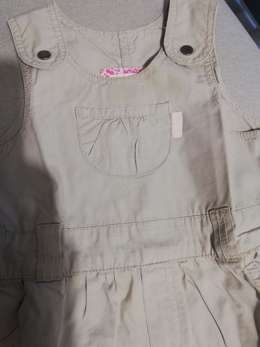 Vestido, creme, LOGG