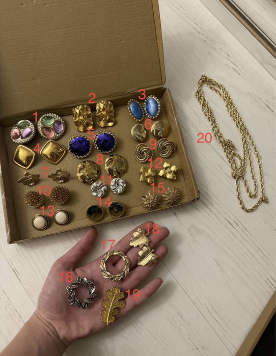 Вінтажні кліпси вінтаж