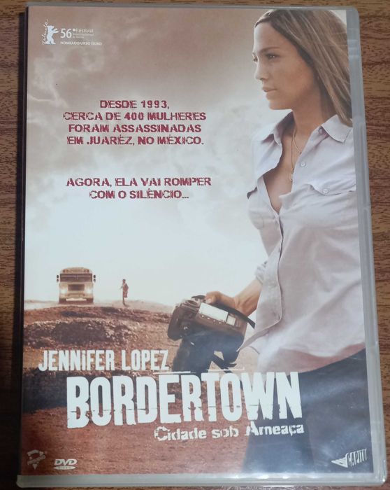 Filme em dvd Bordertown - cidade sob ameaça