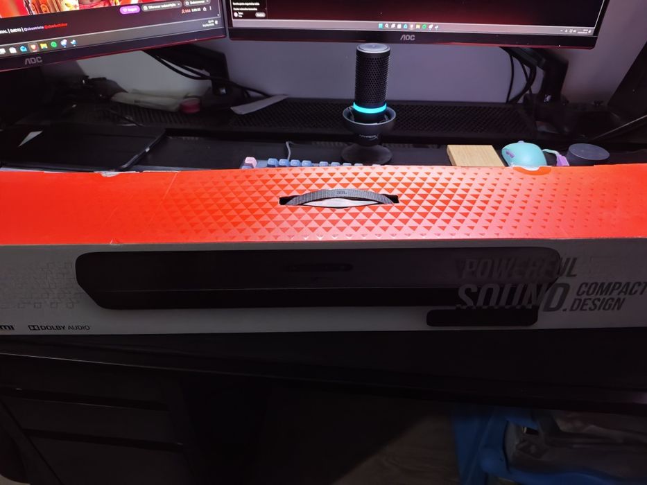 Coluna Soundbar JBL Bar 2.0 All-in-One – Como Nova (Excelente Som)