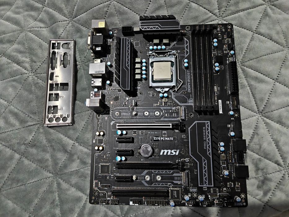 Комплект s1151 MSi Z270 PC MATE + Intel Core i7 6700k + Arctic Freezer