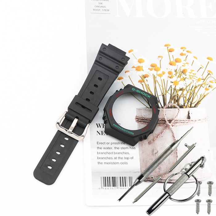 Ремінець, безель (рант) для годинника Casio G-SHOCK GA-2100 / GA-2110