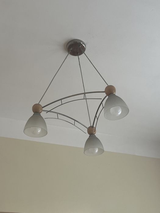 3 lampy, zestaw