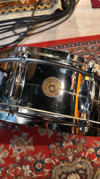 Werbel Gretsch COB Round Badge 14x5” (lata 50/60)